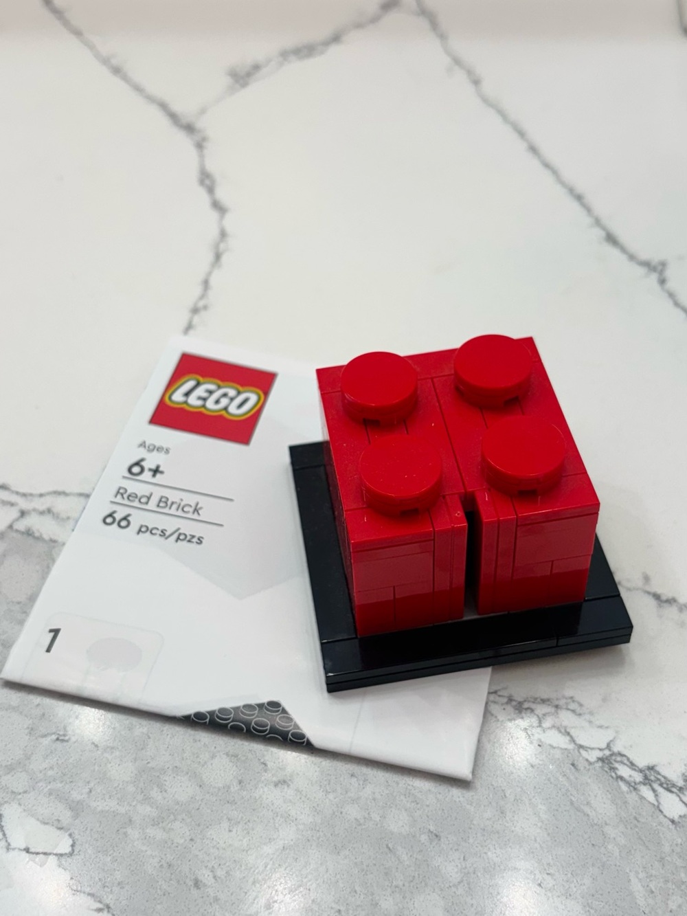 LEGO Limited Edition: Buildable 2x2 Red Brick Celebrate 90 Years Of Play